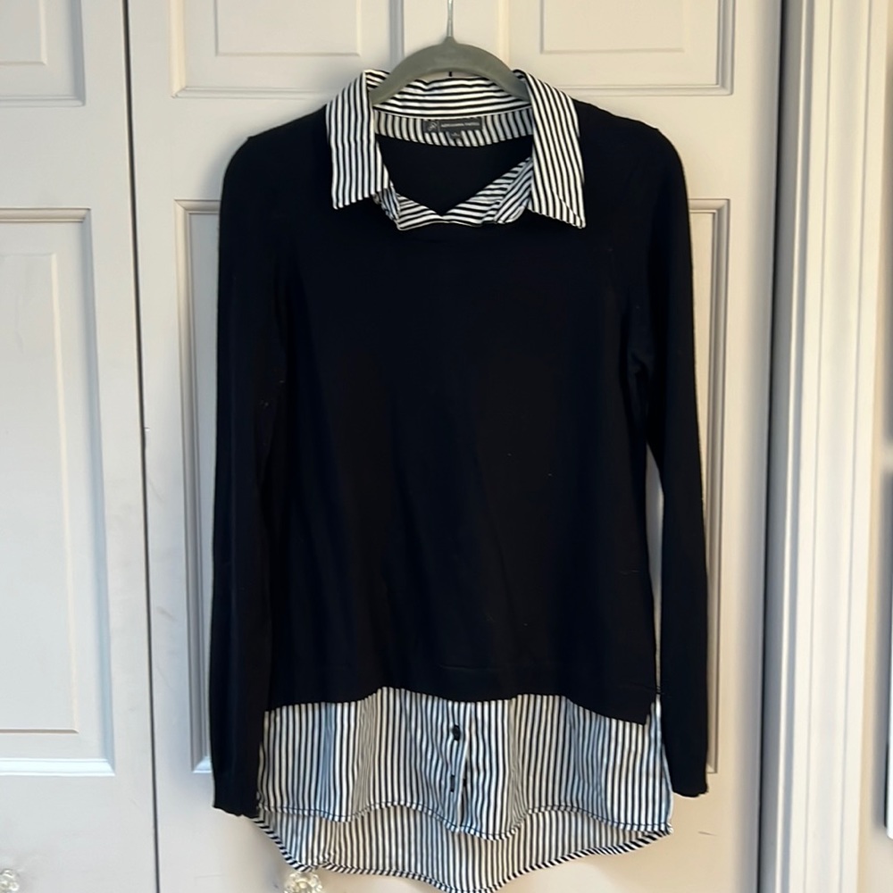Blouse and sweater combined! Very comfortable and soft